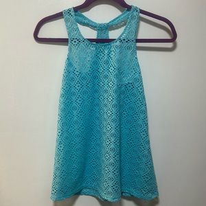 Girls cover-up tank size 8
